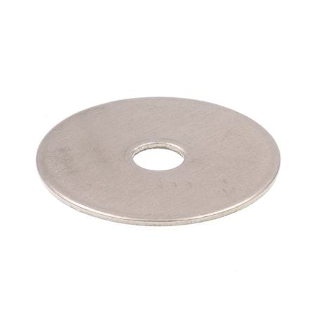 Prime-Line Fender Washers, 1/8 in. X 1 in. OD, Grade 18-8 Stainless Steel, PK25 9081222